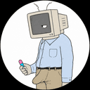 AI Boner mascot with the trouser gag visible